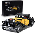 Building Blocks and Construction Toy 1:8 Scale Retro Car Model 3564 Pcs M897695