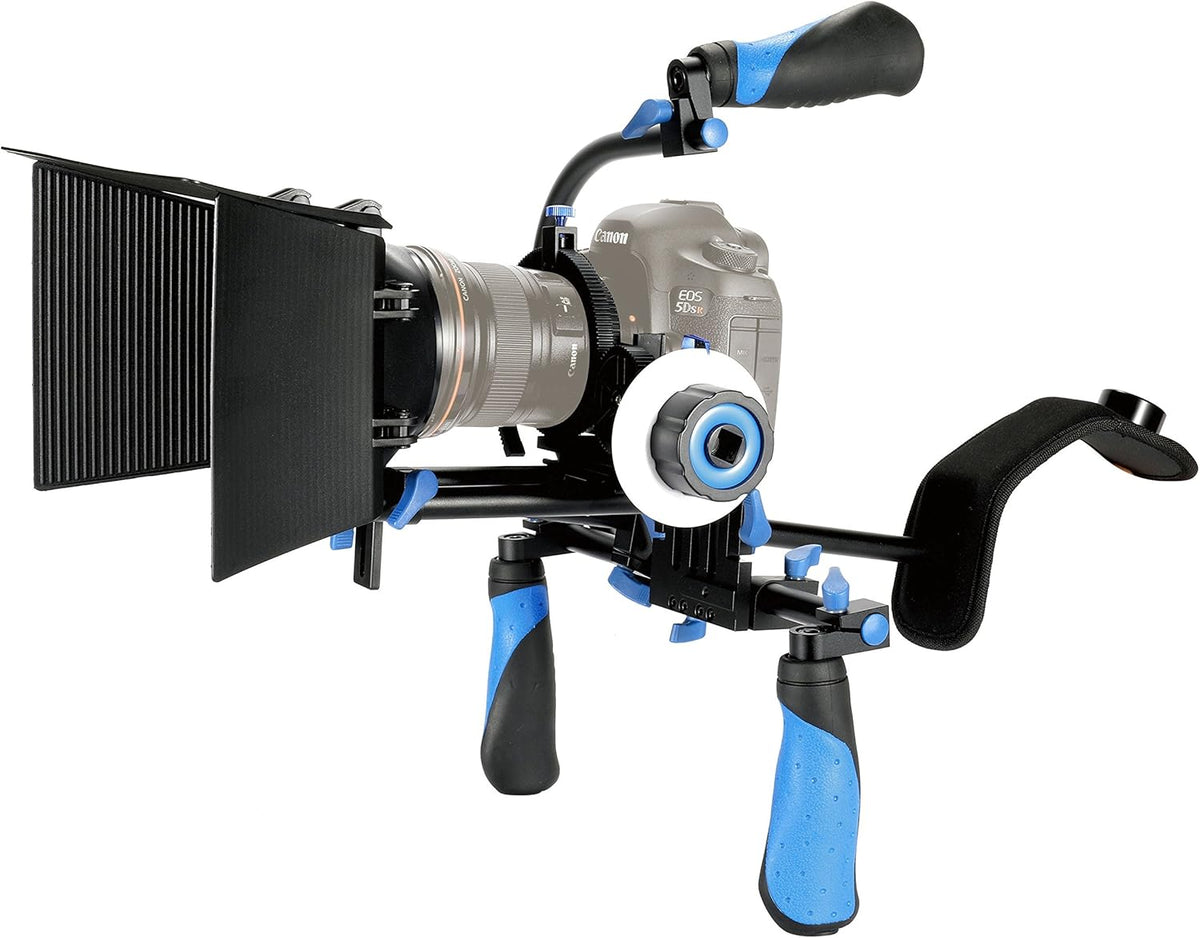 DSLR Rig Set with Follow Focus and Matte Box and Top Handle V823