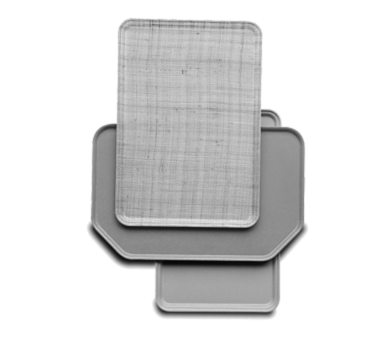 13 inch x 17 inch Rectangular Fiberglass Tray W892924