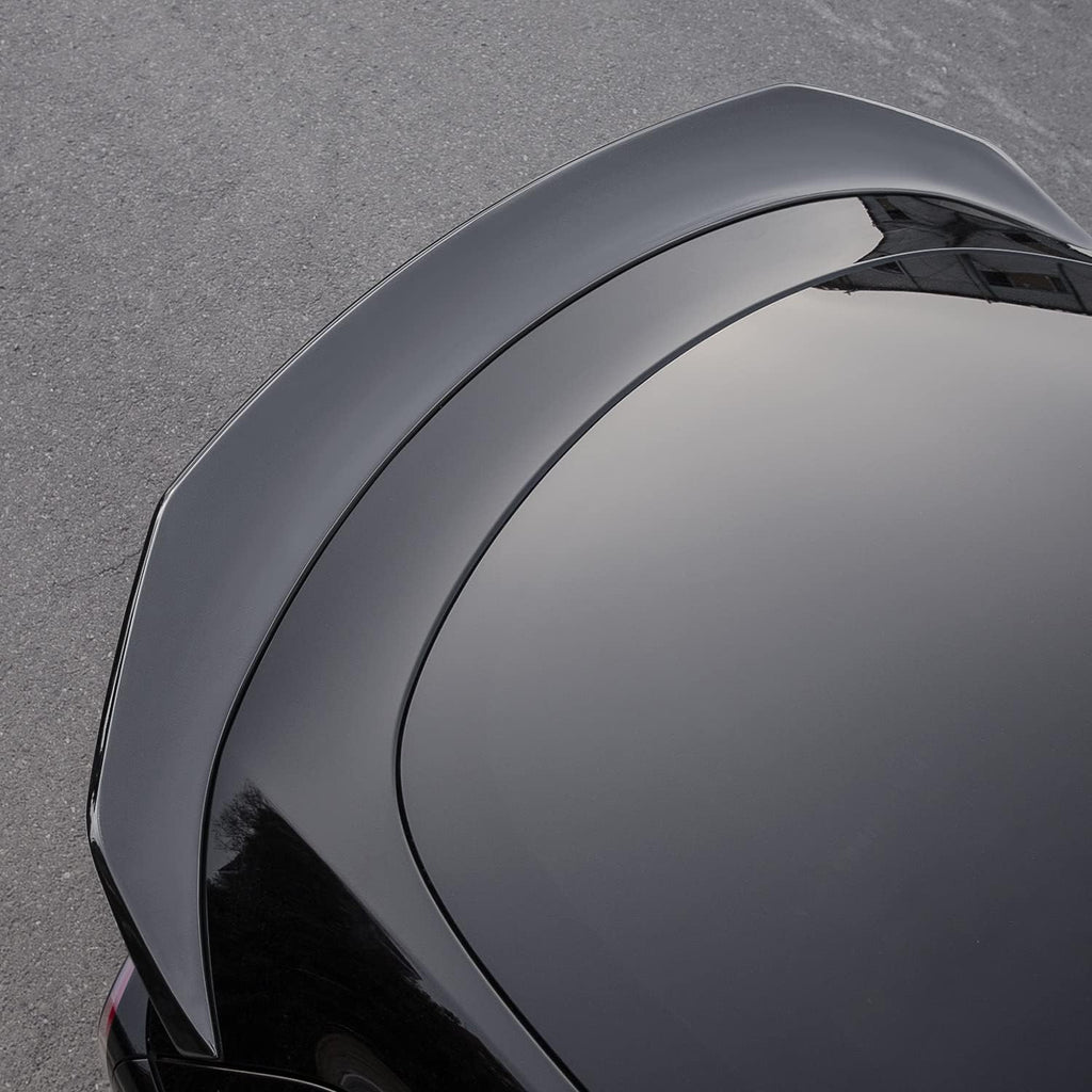 Matte Carbon Fiber Trunk Spoiler Wing H940944