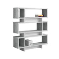 Grey White Particle Board Bookcase A564690