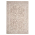 Cream Ivory 9' x 12' Traditional Area Rug P949