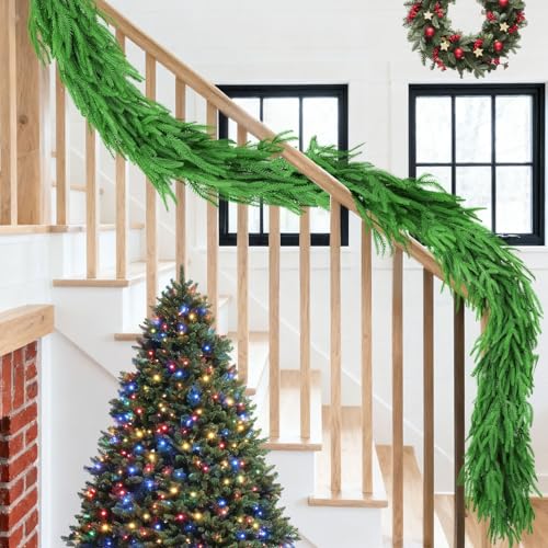 6 Ft 2 Pcs Artificial Norfolk Pine Garland H935
