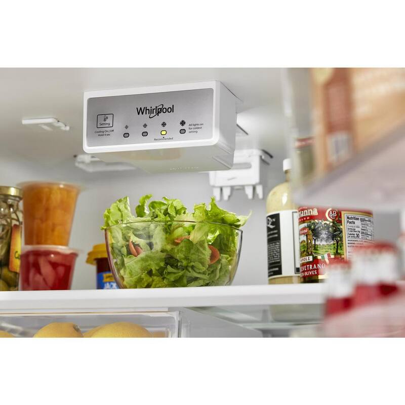 10.0 cu. ft. White Top Freezer Refrigerator T85970