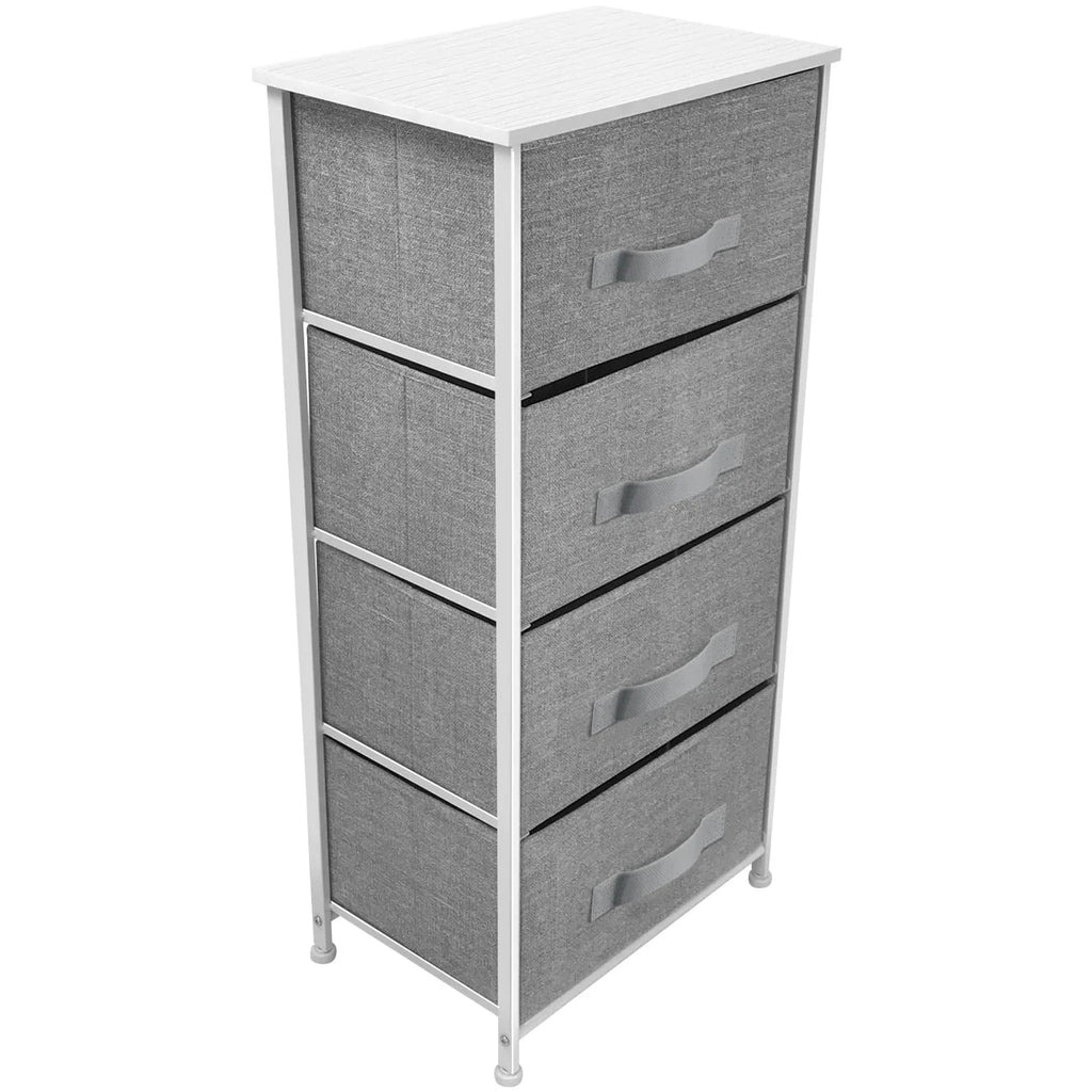 White 4 Drawer Dresser A85899