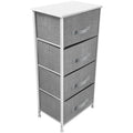 White 4 Drawer Dresser A85899