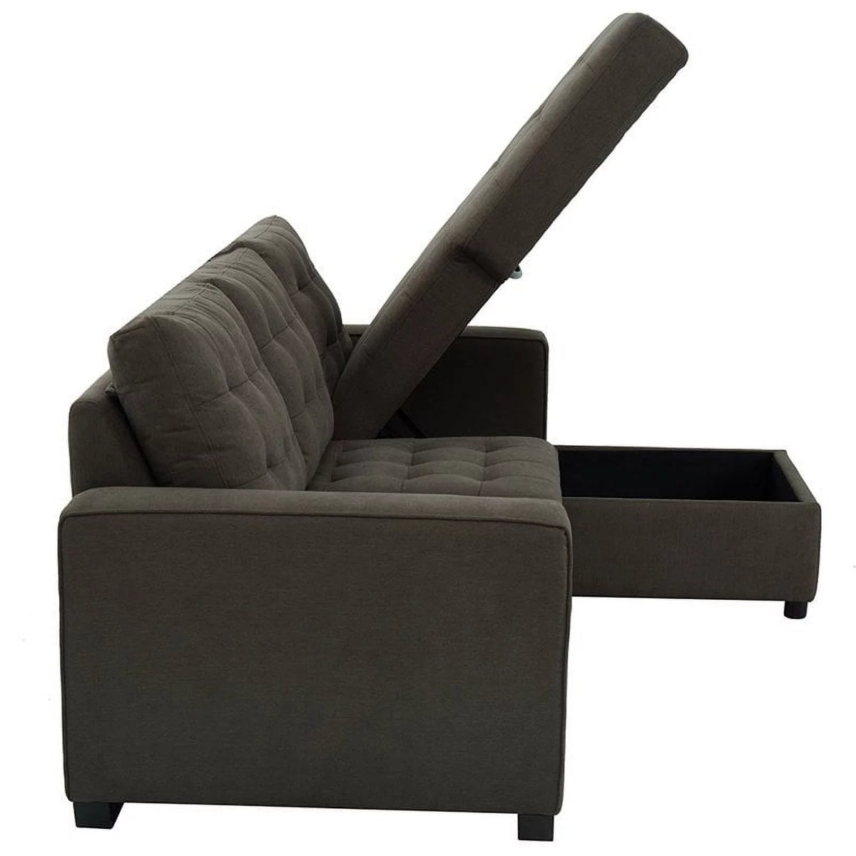 Espresso Sleeper Sectional A52353