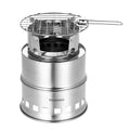 Portable Windproof Wood Stainless Steel Stove P901981