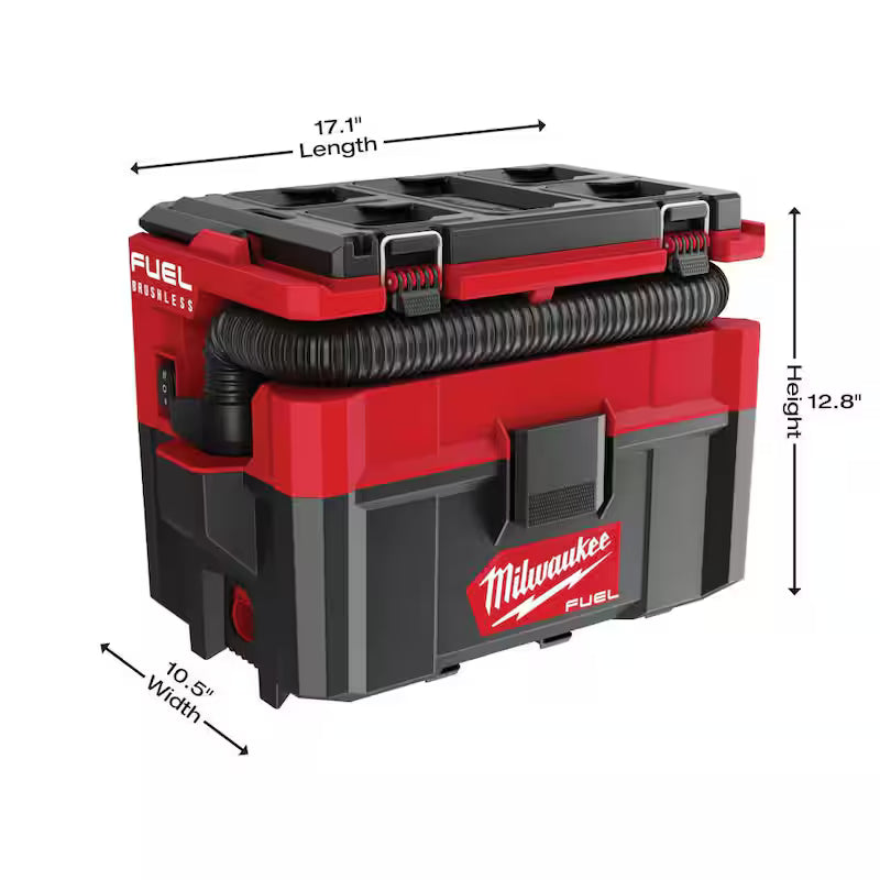 18-Volt Cordless 2.5 Gal. Wet/Dry Vacuum with 6.0 Ah Batteries K606