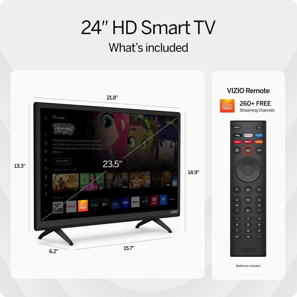 24 Class HD LED Smart TV S91435