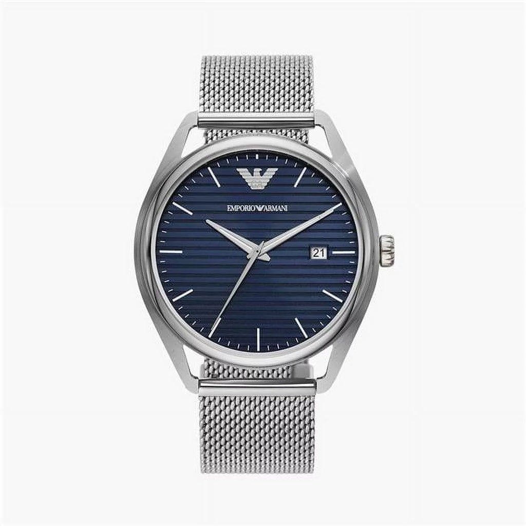 Stainless Steel Mesh Mens Watch and Interchangeable Strap F90084