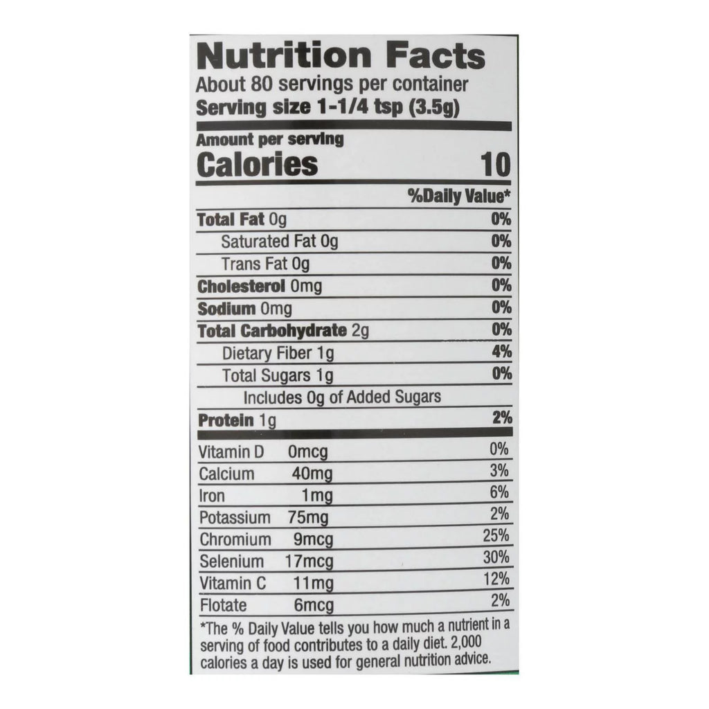 Barley Grass Powder 10 oz G60527