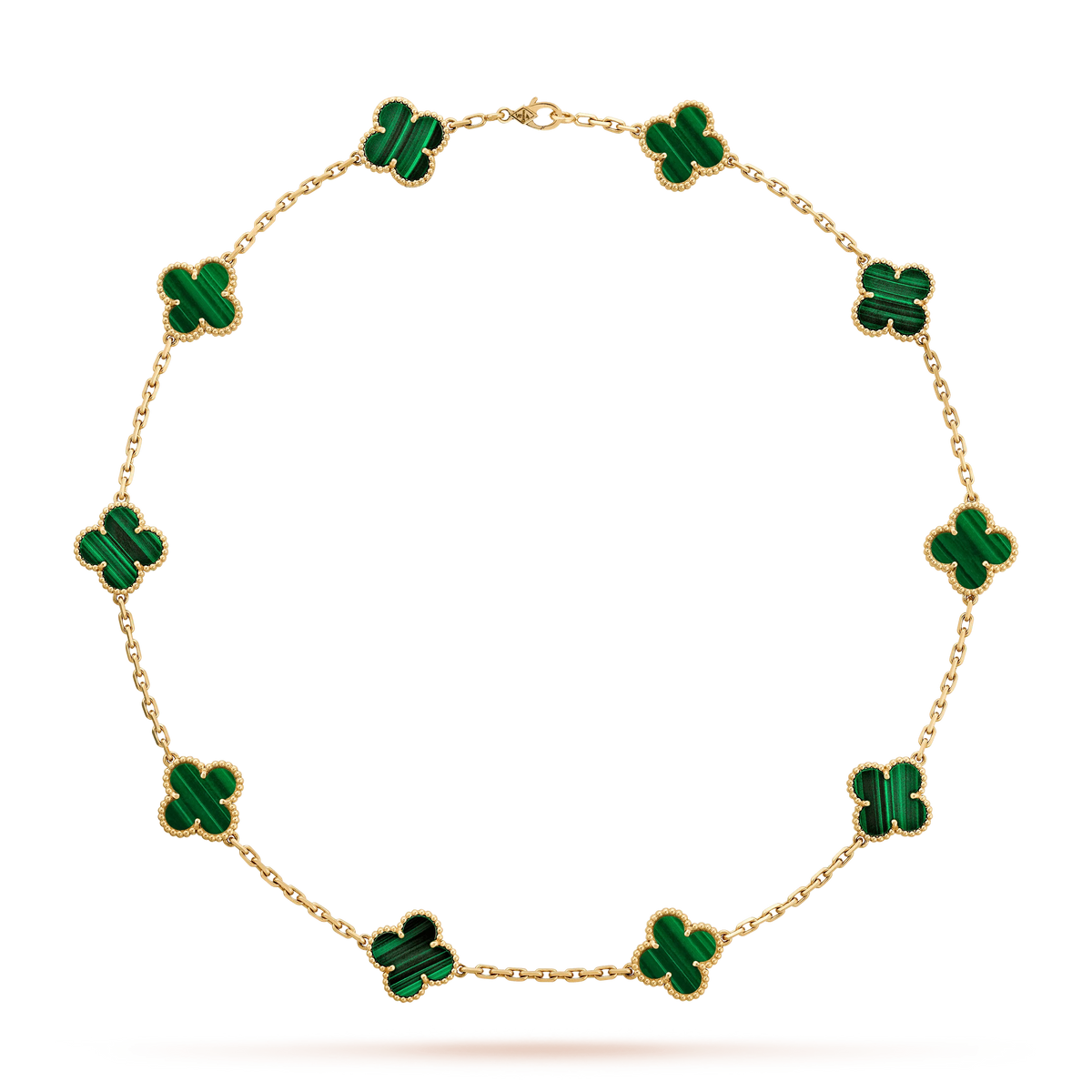 Vintage Clover Leaf Necklace W629752
