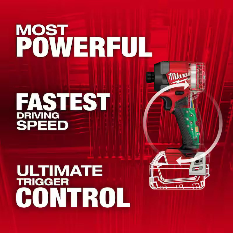 18-Volt Brushless Cordless 1/4 in. Hex Impact Driver and 7-1/4 in. Circular Saw A363