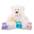 Plush Shark Stuffed Animal with Babies Set A231017