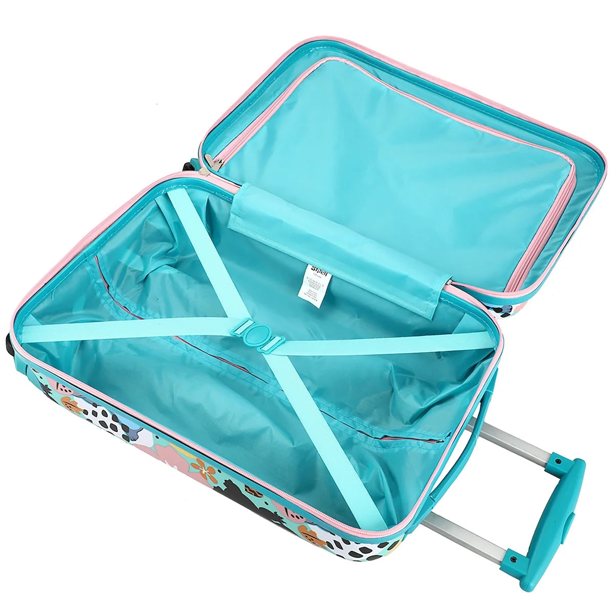 Blue Youth Carry-On Rolling Luggage V3699