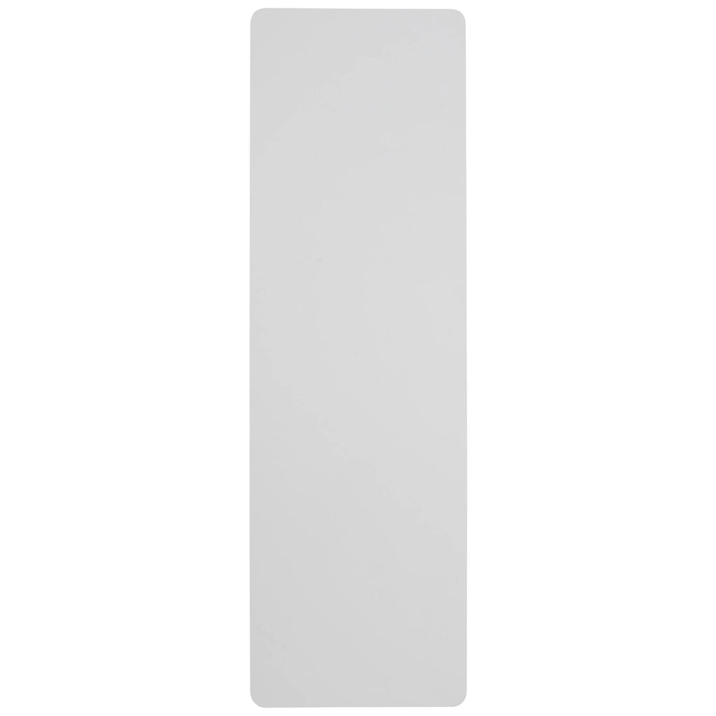 8-Foot Granite White Plastic Folding Table E4073