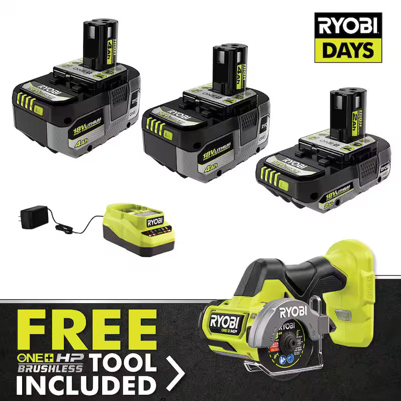 18V Cordless Power Tool Kit with Batteries and Charger N313