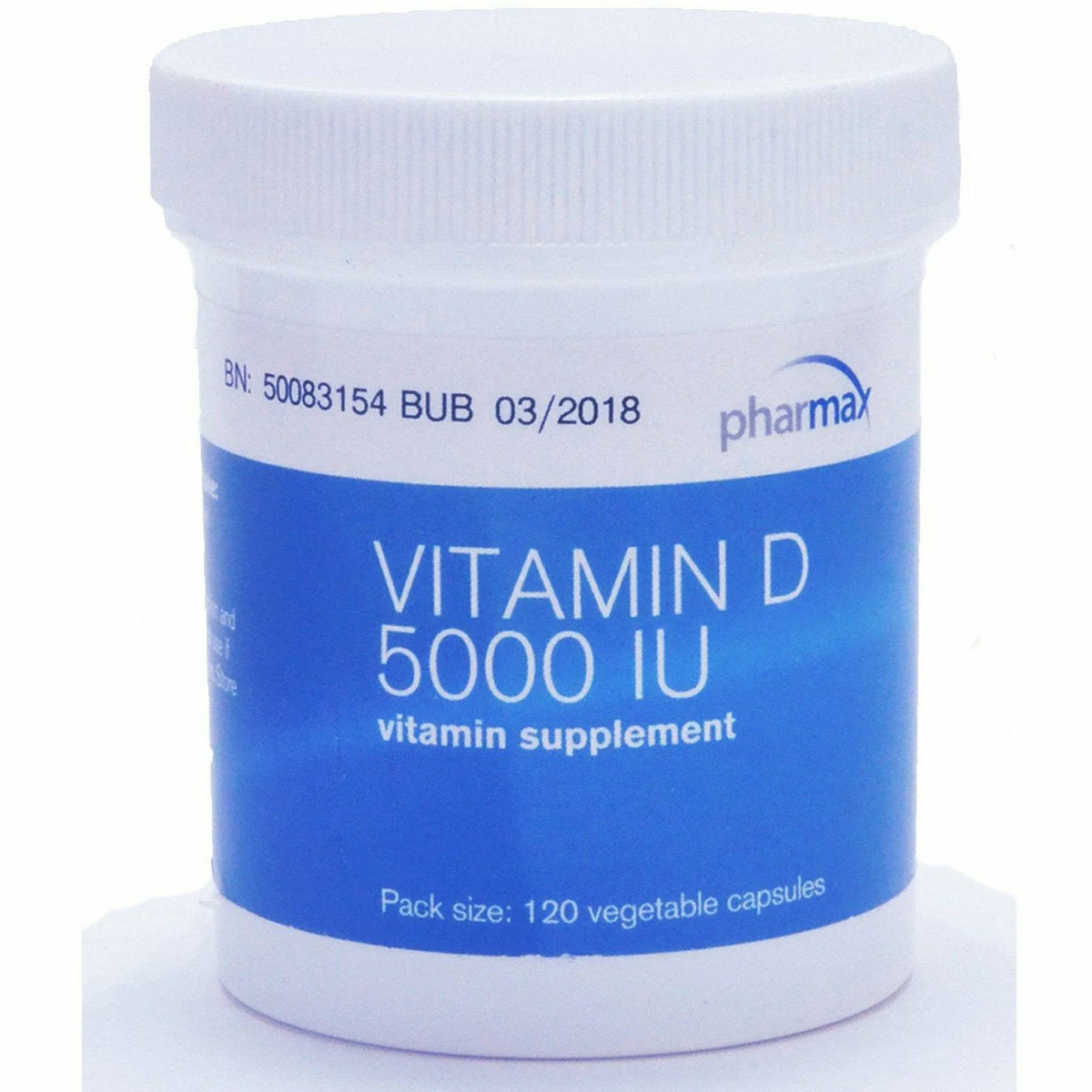 Vitamin D 5000 IU 120 Caps Y113