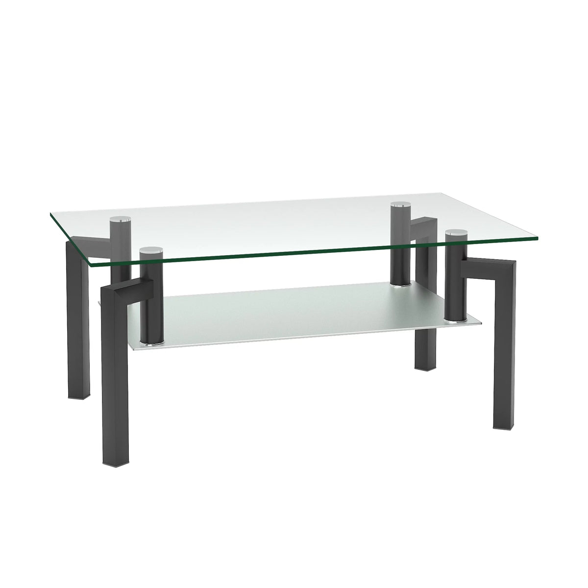 Black Glass Coffee Table H1257