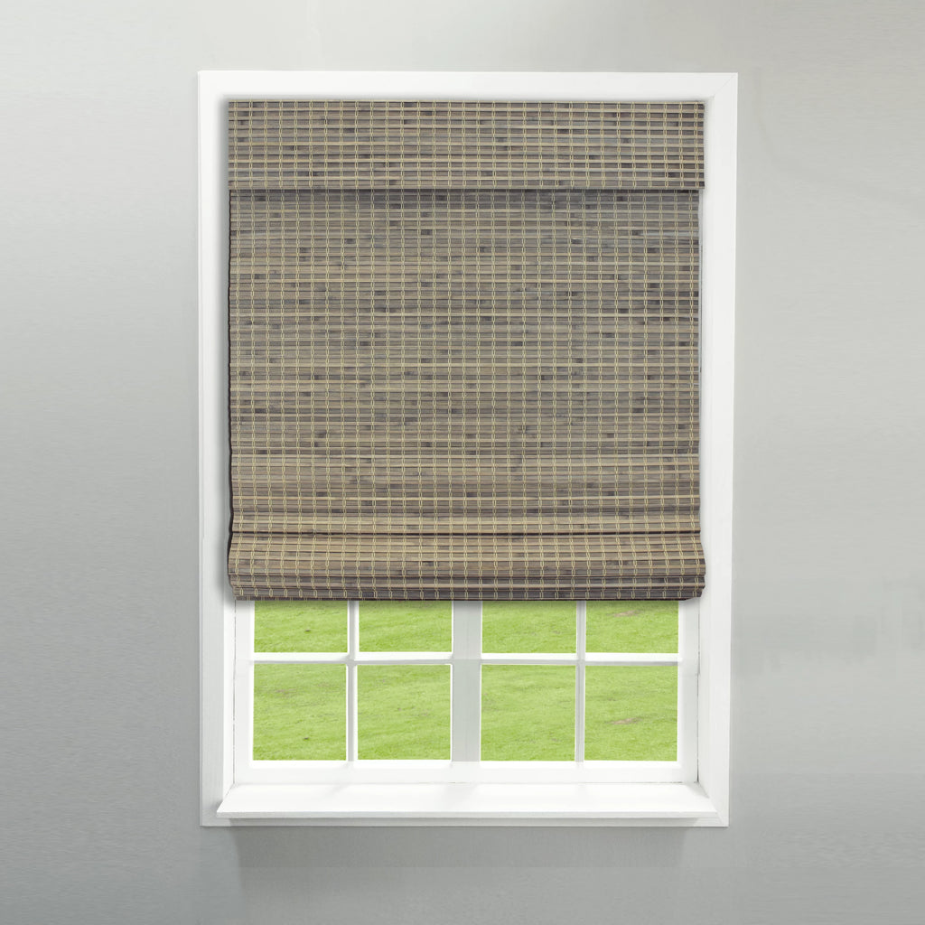 Cordless Privacy Weave Roman Shade F40431