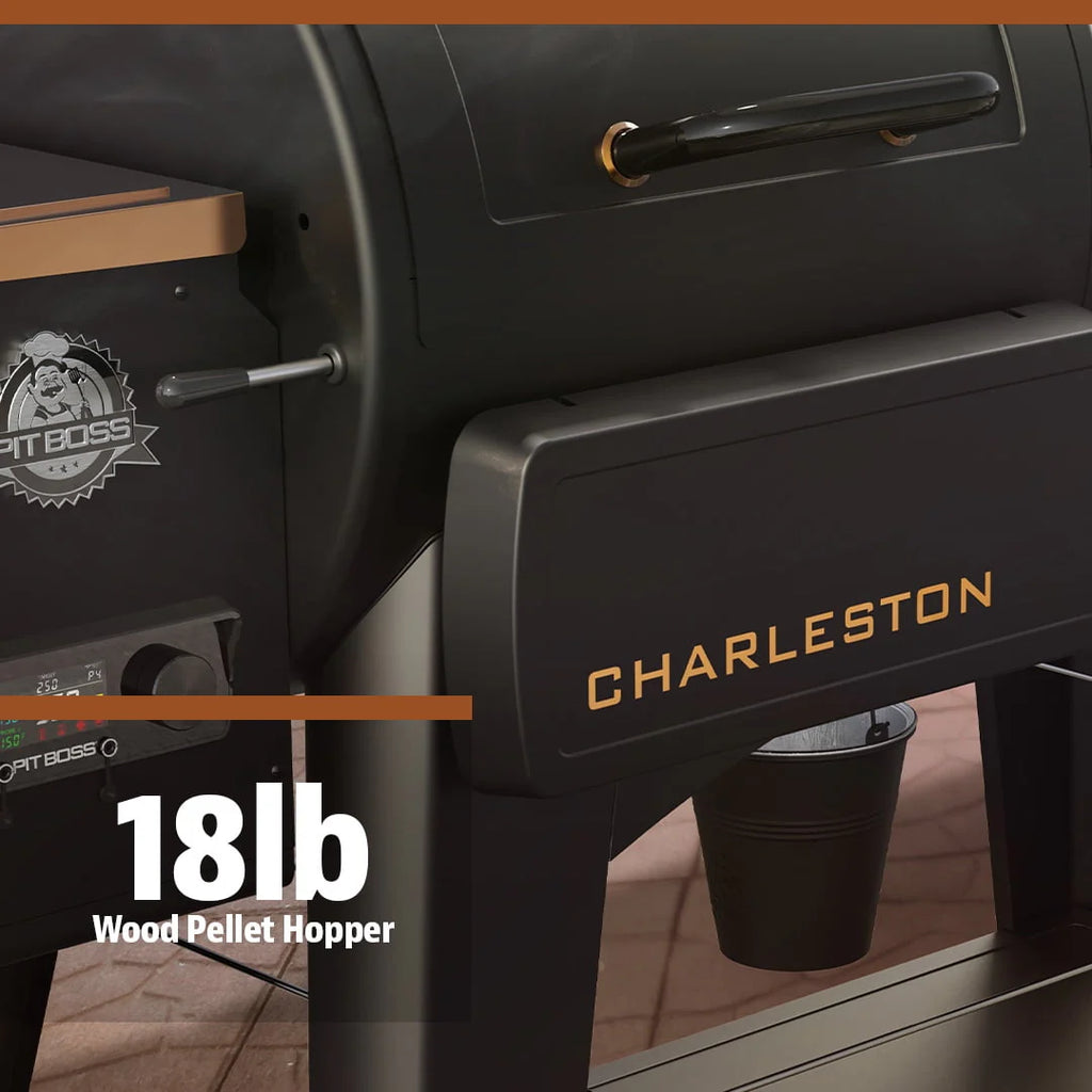 Wood Pellet Grill/Gas Griddle Combo M6022