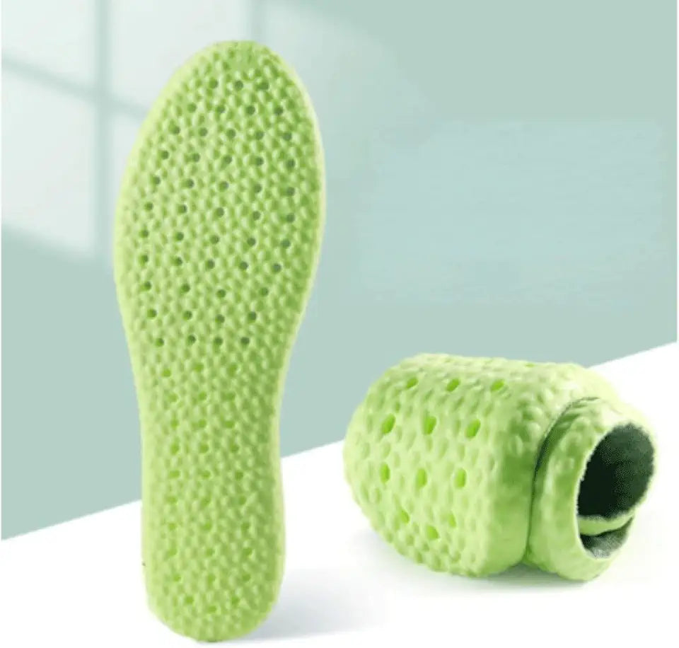 PU Popped Rice Particle Foam Breathable Soft Running Insole 3.5cm EU 41-42 B45406