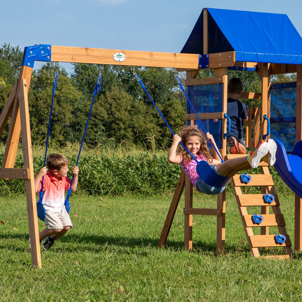 Wooden Cedar Swing Set U970