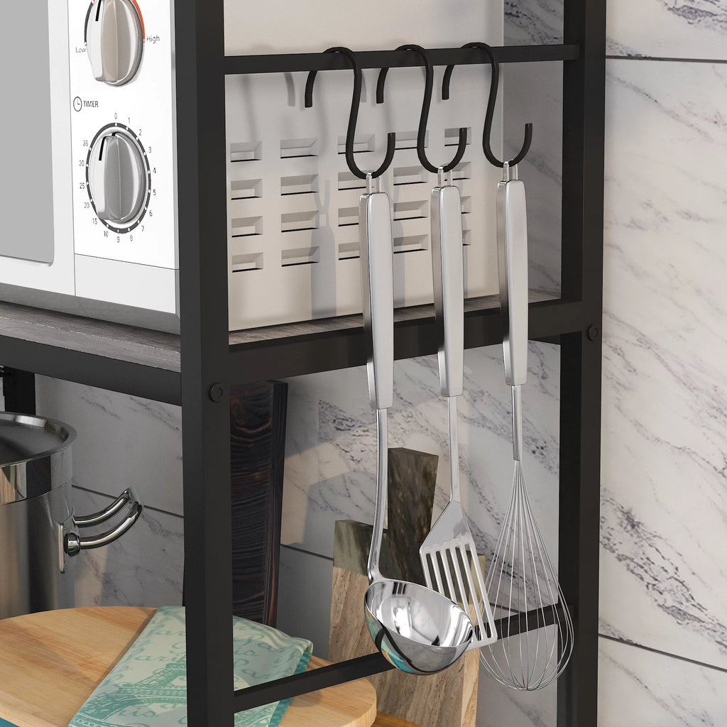 5-Tier Kitchen Bakers Rack with 3 Baskets Z755279