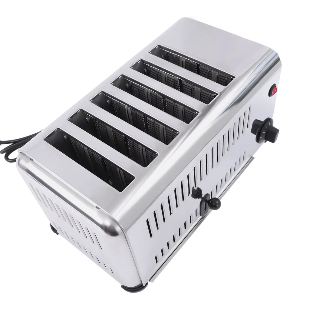 6 Slices Pop-Up Electric Stainless Steel Toaster V23142