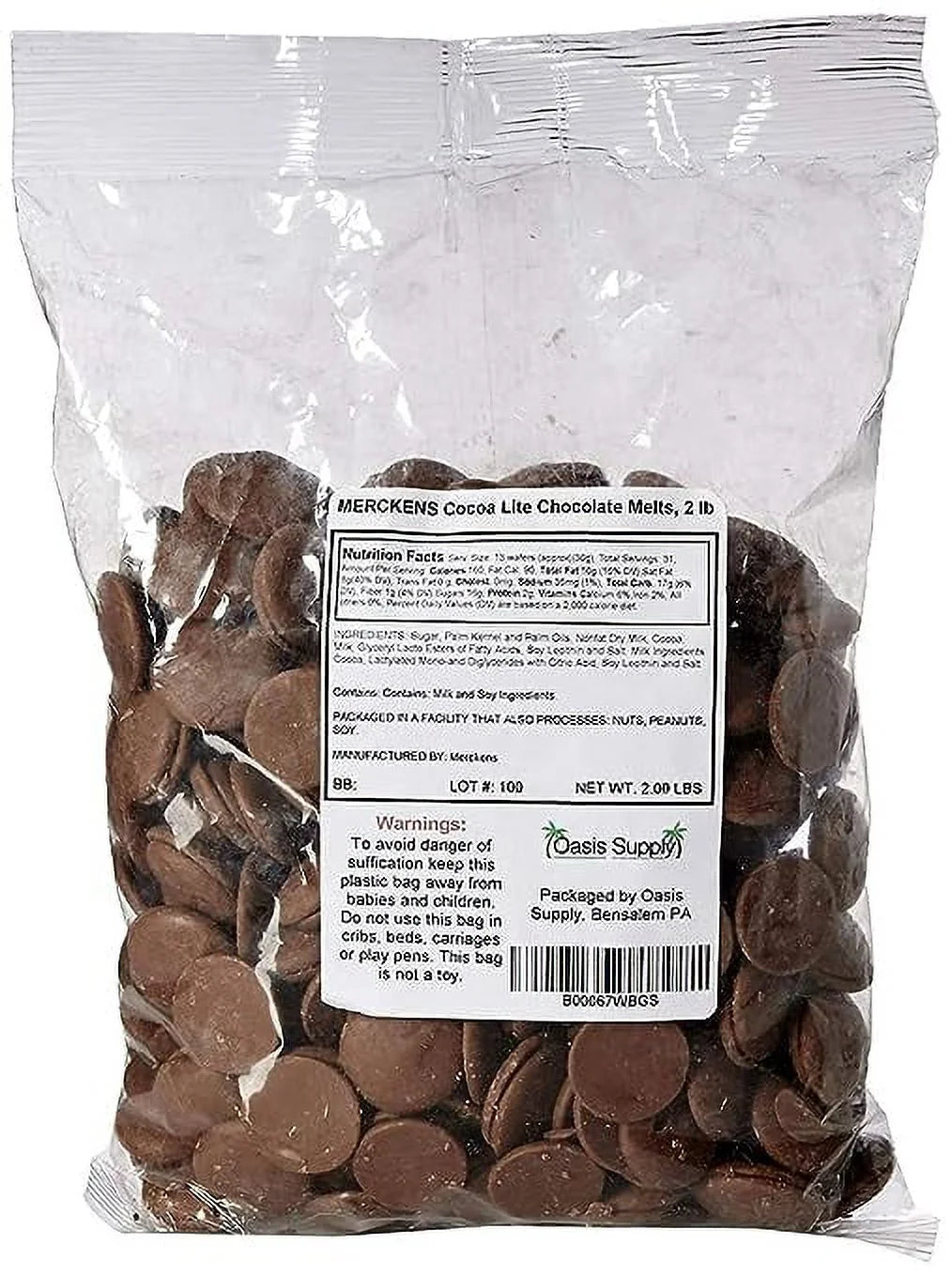Milk Chocolate Melts 5 lbs Z720