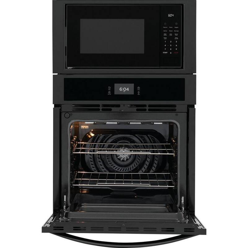 Electric Built-In Wall Oven and Microwave Combination in Black M11198