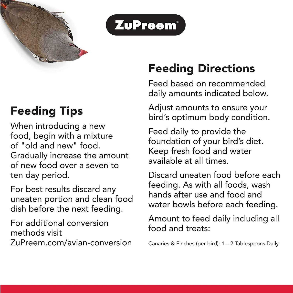 FruitBlend Flavor Bird Food A881