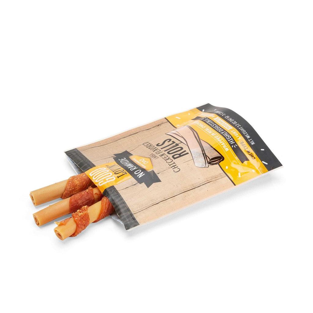 Chicken Flavored Rolls for Dogs B453