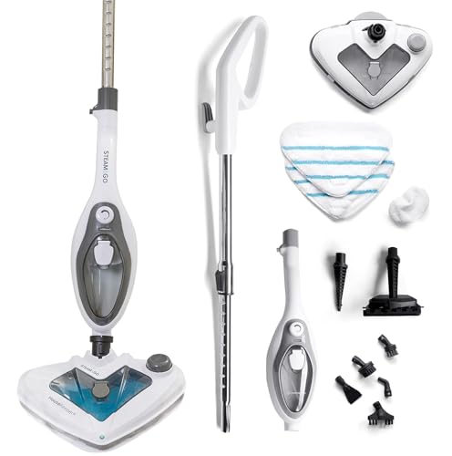 10-in-1 Steam Mop Handheld Steam Cleaner D182255