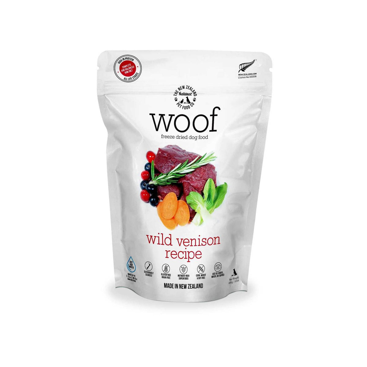 Freeze-Dried Wild Venison Pet Food K492189