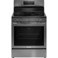 30 in 5 Element Freestanding Range in Black Stainless Steel with True Convection and Air Fry N738911