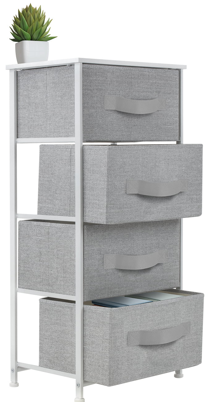 White 4 Drawer Dresser A85899