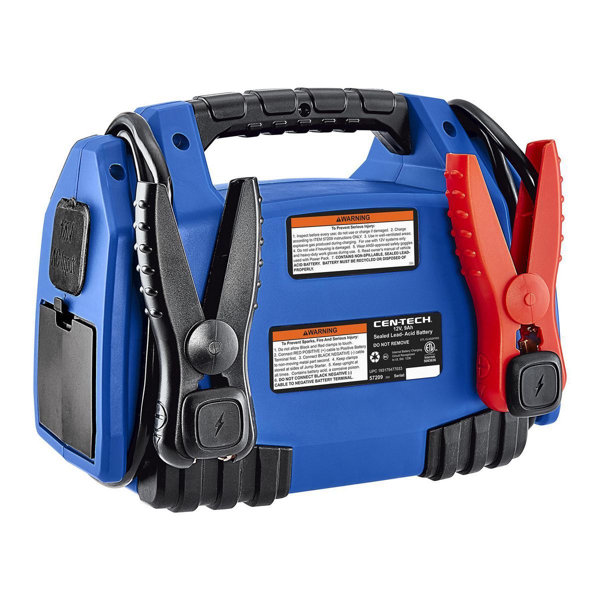 Portable Car Battery Jump Starter and Power Pack R179