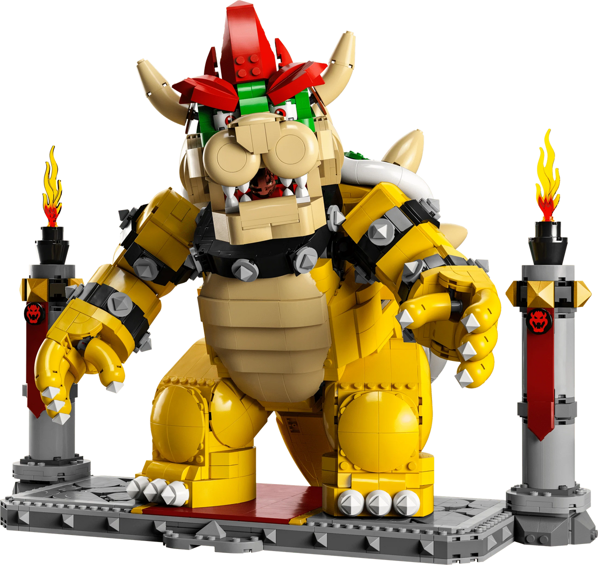 Posable Collectible Figure with Battle Platform T324616