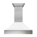 48 in. Range Hood with White Matte Shell P9536