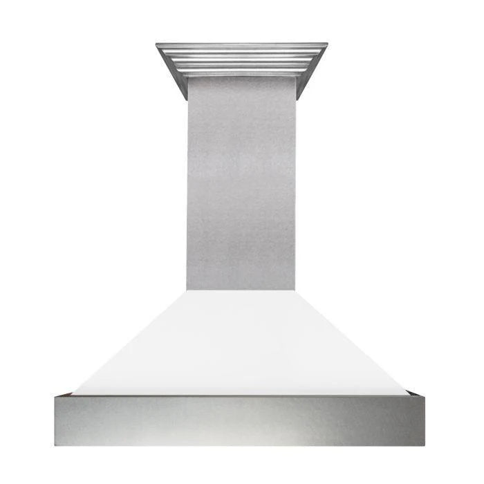 48 in. Range Hood with White Matte Shell P9536