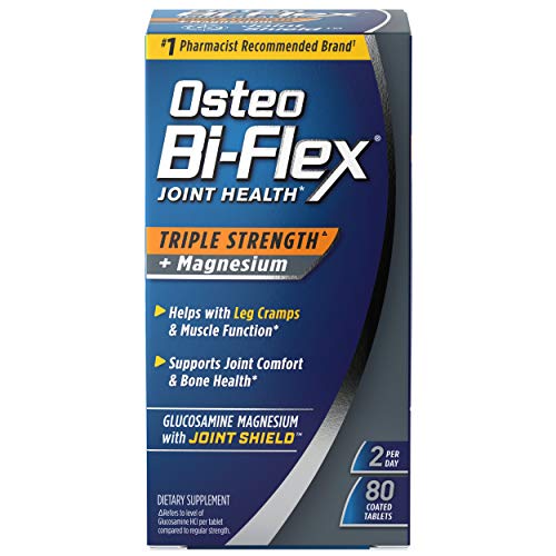 Glucosamine & Magnesium Joint Supplement, 80 Tablets U343357