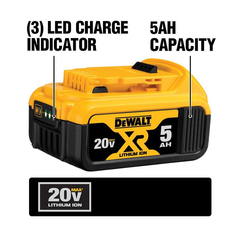 20V MAX XR Lithium-Ion 5.0Ah Battery 6 Pack Z944