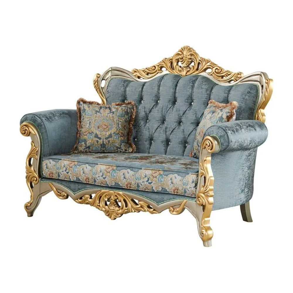 Light Green Loveseat E598