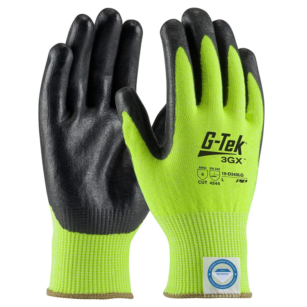 Spandex Knit Nitrile Coated Foam Grip Gloves F892267