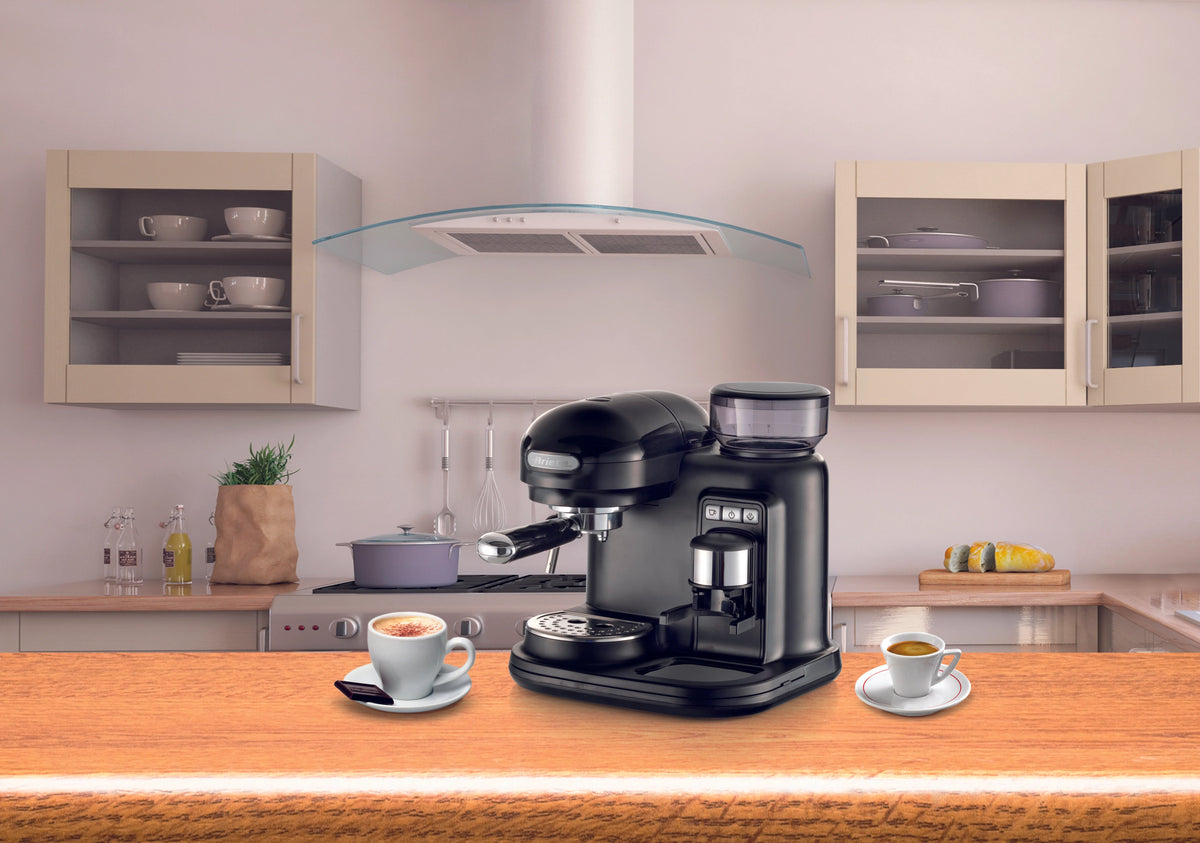 Espresso Machine with Grinder Black I5741