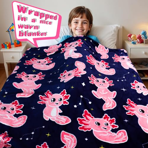 Glow in The Dark Shark Blanket 50x60 inch R1718