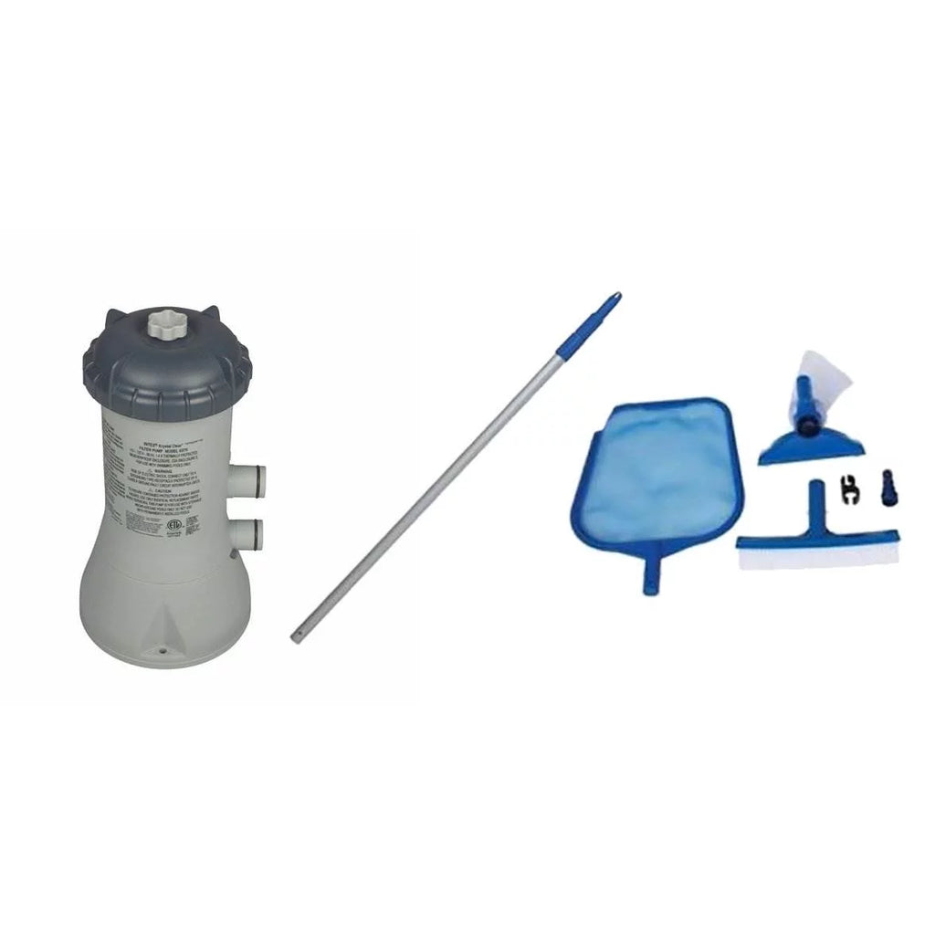 1000 GPH Pool Cartridge Filter Pump & Maintenance Kit G377325