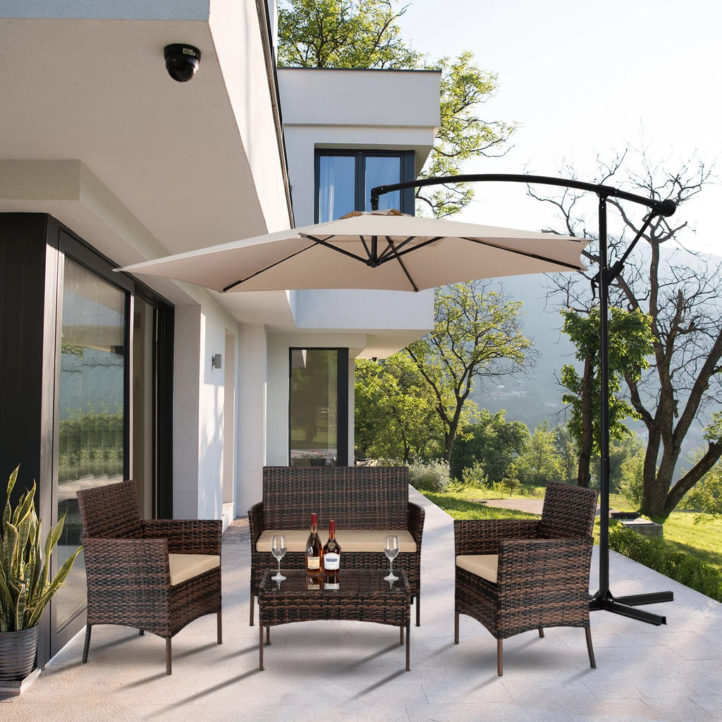 3 Piece Wicker Bistro Set U992